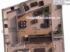 Ilioara, 2 camere, 71 mp utili, 500 m metrou Nicolae Grigorescu, Park Lake